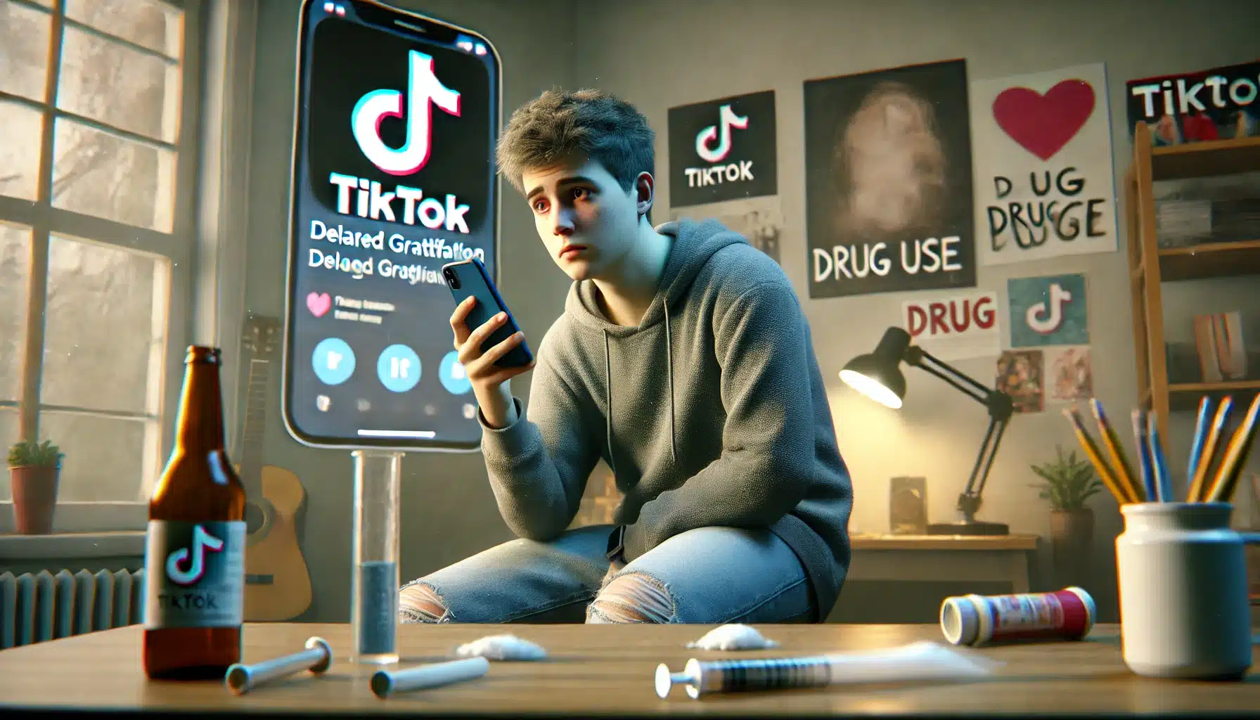 טיקטוק, דחיית סיפוקים ושימוש בסמים: הקשר המטריד שמתפתח מתחת לרדאר